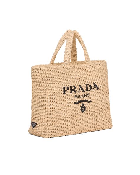 fake prada raffia tote bag|prada raffia tote small.